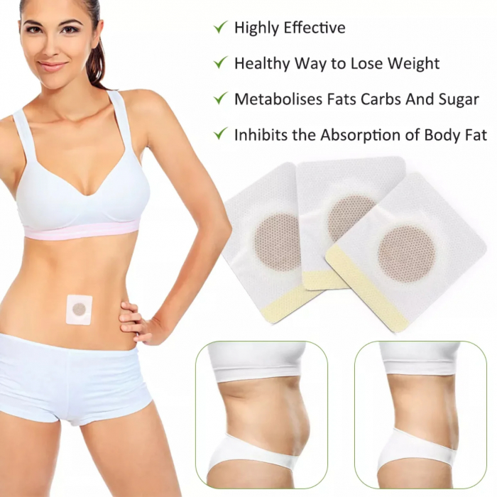 Set 30 de plasturi pentru slabit transdermali cu ingrediente naturale si L-carnitina [7]