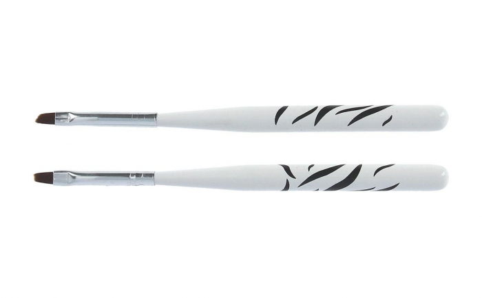 Set 5 pensule aplicare gel si constructie unghii false, Toxic Beauty [3]