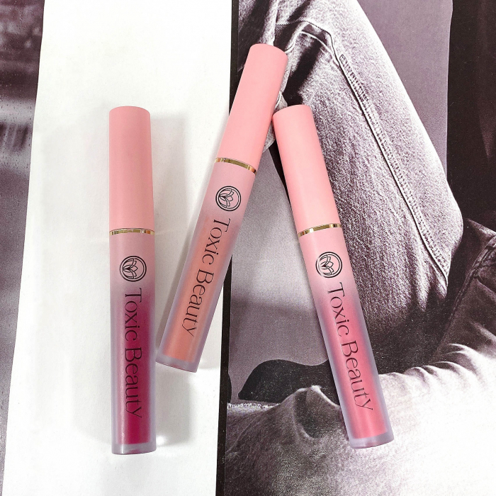 Set 6 rujuri mate rezistente la transfer cruelty-free cu miros de pepene, 2ml [5]