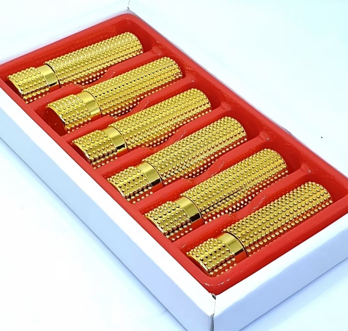 Set 6 rujuri verzi, solide, rezistente si hidratante, Verri [3]