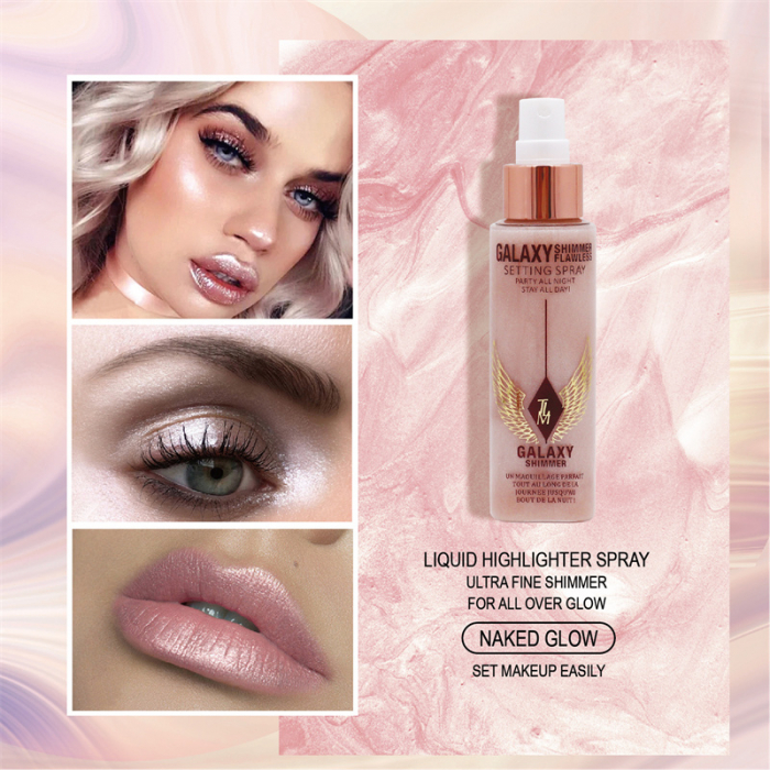 Setting spray cu sclipici pentru fata si corp galaxy Shimmer, 120 ml [2]