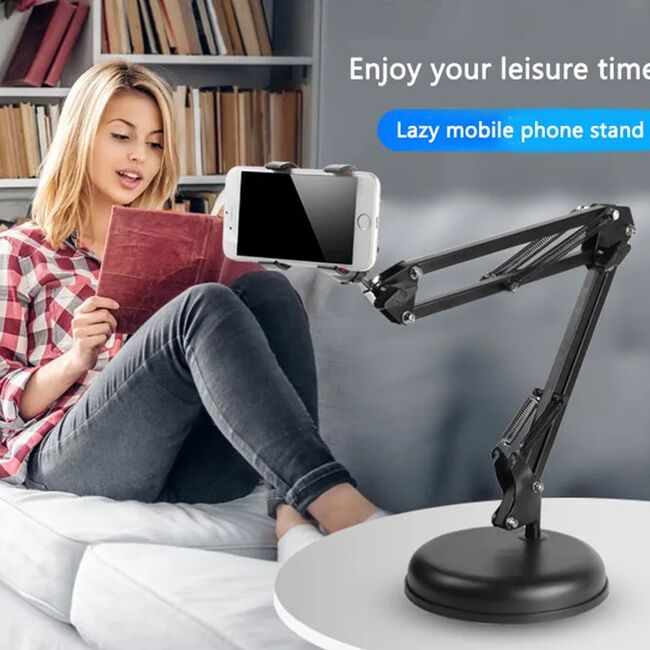 Suport de telefon 360° pentru birou din aluminiu Techsuit GT5 [2]