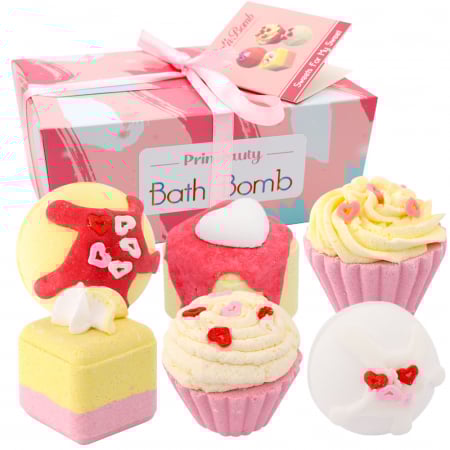 Toate produsele - Set cadou 6 bombe de baie efervescente organice