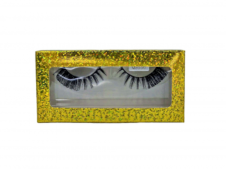 Gene false banda efect Russian Volume 3D Winged Mink curbura D, negru [3]