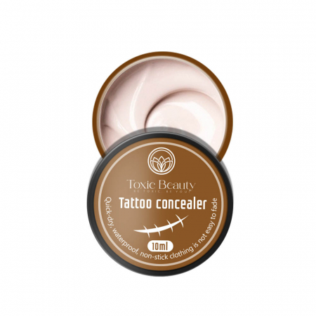 Toate produsele - Corector pentru tatuaje cearcane cicatrici acnee rezistent la apa cu uscare rapida, Nude, 10 ml