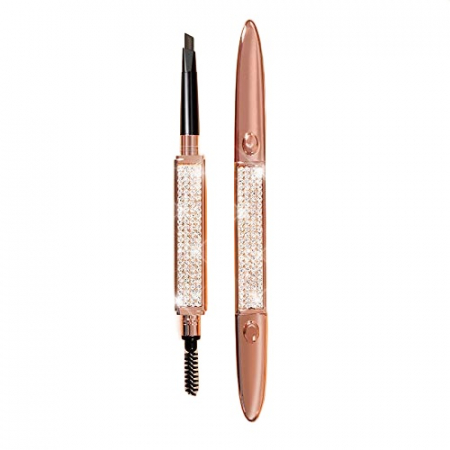 Toate produsele - Creion sprancene rezistent la transfer pentru un look natural cu cristale aplicate, Black Matte