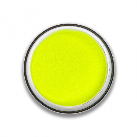 Fard neon pigment fluorescent club pentru fata si corp,  galben