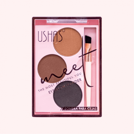 Fard pentru sprancene 3 culori, Ushas [2]