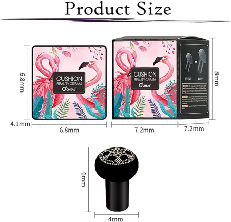 Fond de ten CC air cushion hidratant, O'CHEAL, natural [6]