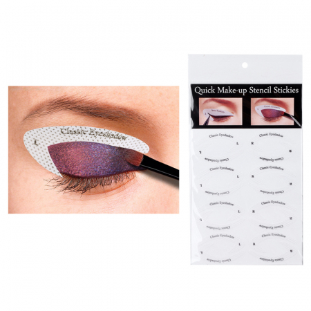Set 32 de stickere sablon pentru tus cat eye si fard smokey eyes [1]
