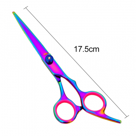 To Nine you are Embryo Set profesional de foarfece pentru tuns caini pisici animale cu pieptan si geanta transport, multicolor To Nine you are Embryo Set profesional de foarfece pentru tuns caini pisici animale cu pieptan si geanta transport, multicolor