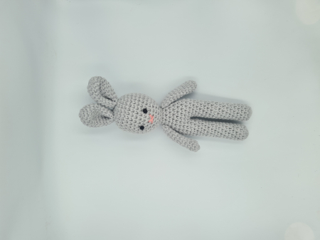 Iepuras crosetat handmade pentru bebelusi [2]