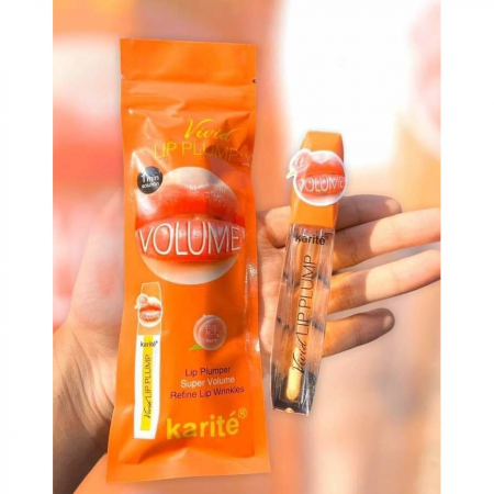 Luciu pentru marirea buzelor cu aroma de piersica, Vivid, Lip plump [3]