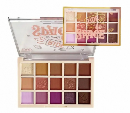 Paleta fard ochi 15 culori usor de combinat,nuante superbe, Ride to Space, Ushas [0]