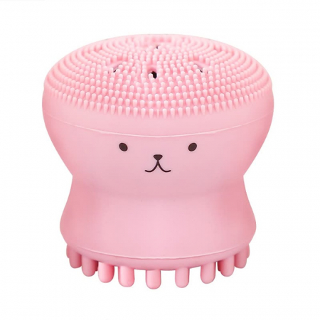 Perie faciala pentru curatare si exfoliere din silicon