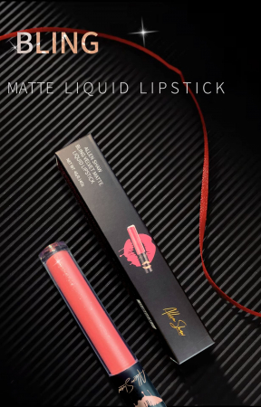 Ruj lichid mat Diamond Crystal cu efect de glitter stralucitor, 4 g [4]