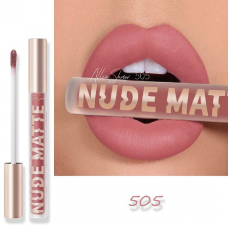 Care&Make-up - Ruj lichid mat Nude super pigmentat efect de catifea, 2 g