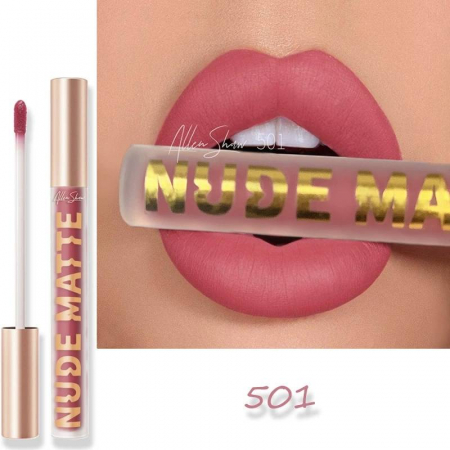 Care&Make-up - Ruj lichid mat Nude super pigmentat efect de catifea, 2 g