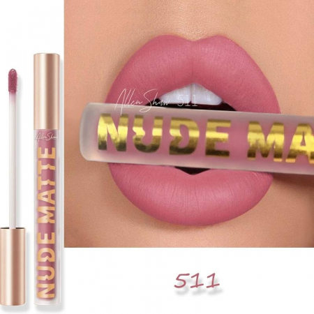 Care&Make-up - Ruj lichid mat Nude super pigmentat efect de catifea, 2 g