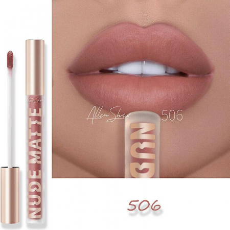 Care&Make-up - Ruj lichid mat Nude super pigmentat efect de catifea, 2 g