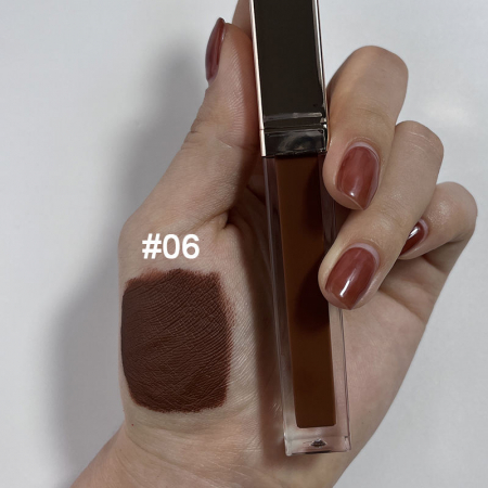 Ruj mat rezistent la transfer 24H aspect de catifea vegan, tawny brown [3]