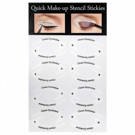 Set 32 de stickere sablon pentru tus cat eye si fard smokey eyes [0]