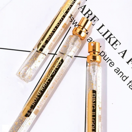 Set 20 de fire Instalift cu proteine de colagen-peptide si 5 serumuri Nano Gold, gold [5]