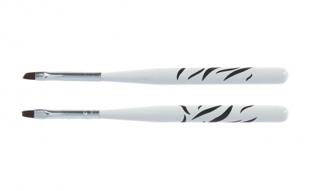 Set 5 pensule aplicare gel si constructie unghii false, Toxic Beauty [2]