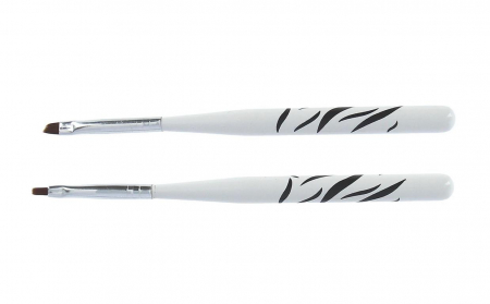 Set 5 pensule aplicare gel si constructie unghii false, Toxic Beauty [3]