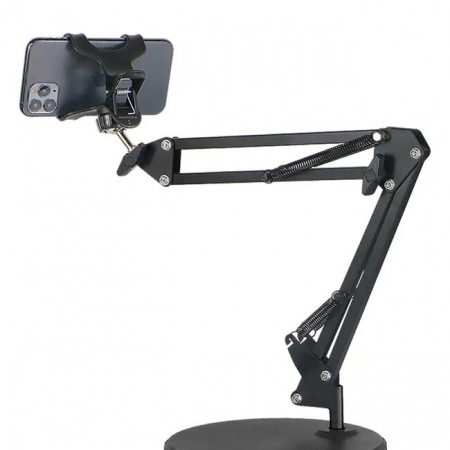 Suport de telefon 360° pentru birou din aluminiu Techsuit GT5 [6]