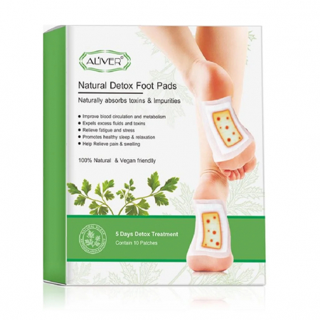 Toate produsele - Tratament natural de detoxifiere pentru 5 zile elimina toxinele si impuritatile Vegan 10 plasturi