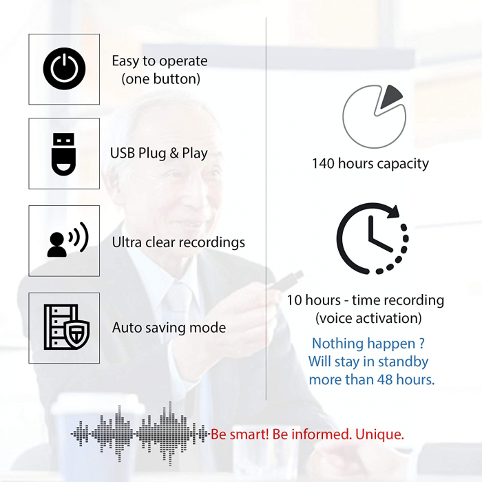 Enregistreur USB Espion Discret [5]