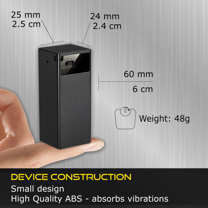 Discreet and Powerful Professional Spy Recorder [6]