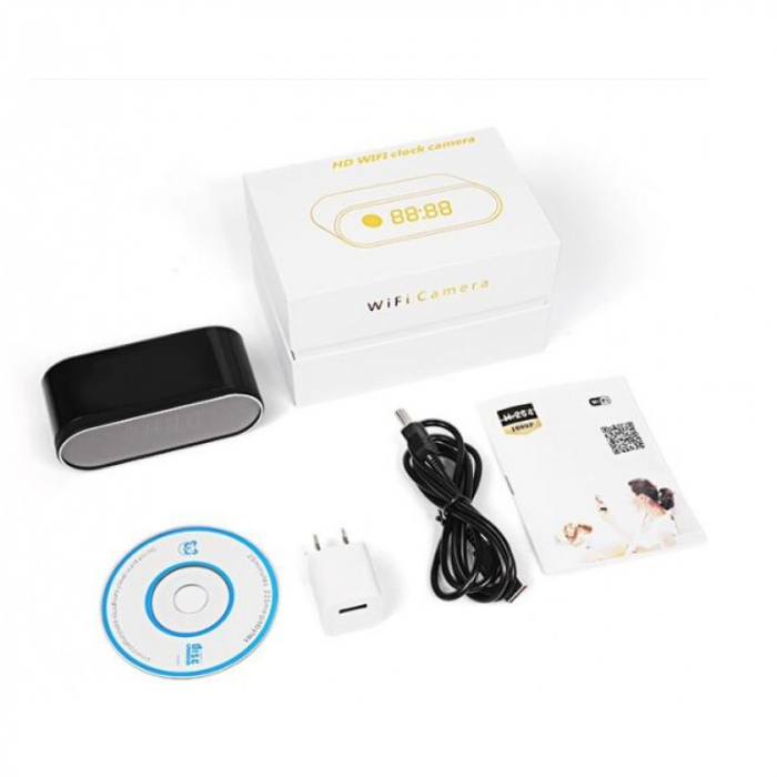 Wi-Fi Spy Clock Camera [5]