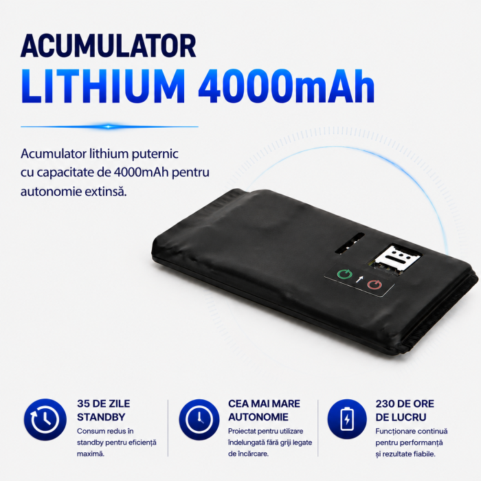NanoSIM 4G GSM Microphone - 35 days - Real-Time Listening - GPS Triangulation (location) - Audio Recording - Control via SMS or iOS/Android App - Complete solution [5]