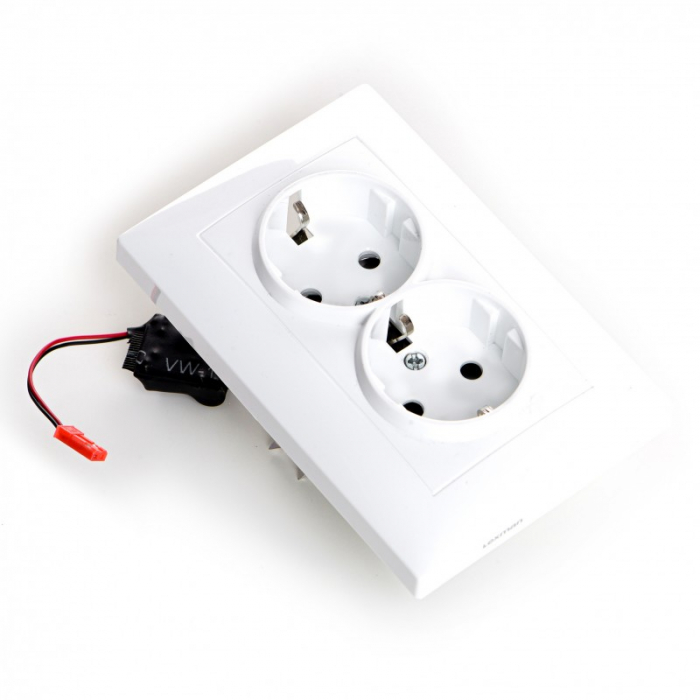 Double socket with built-in GSM spy mic [2]