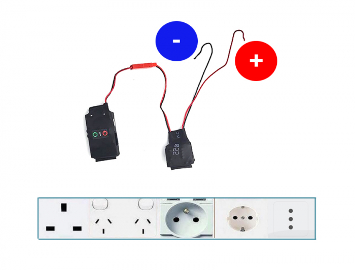 Professional Spy Microphone and Voice Recorder Universal Mount, Live Listening and Recording via Internet - For Sockets / Wall Lamps / 220V Switches (any model) - Voice Activation - Notification - iOS [3]