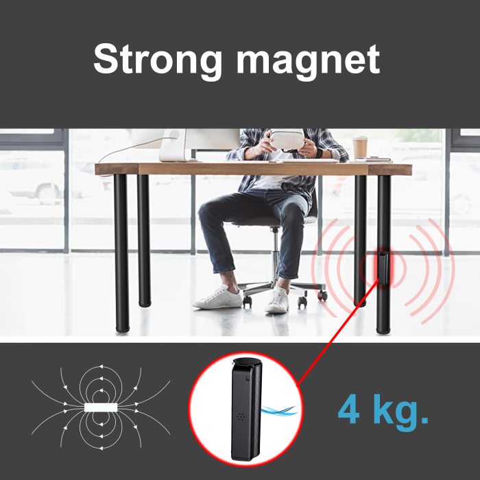 Enregistreur espion à activation vocale [5]