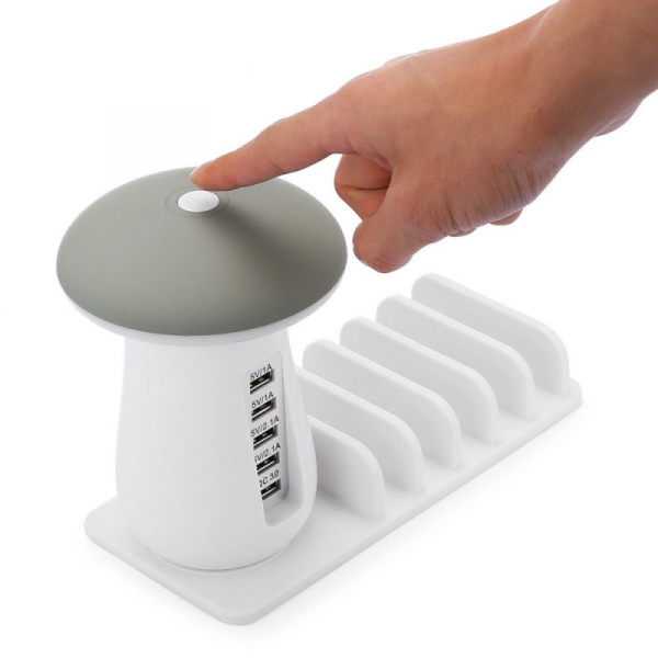 Mobile Phone Charging Station with spy microphone [3]