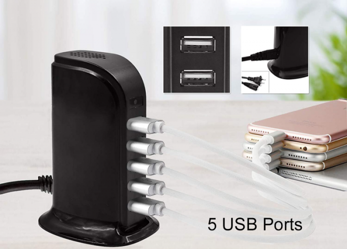 USB Spy Charging Station [5]