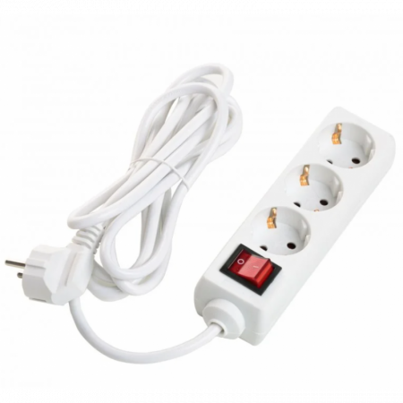 220V power strip with button, microphone and Wi-Fi recorder [1]