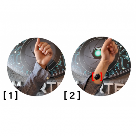 Le Plus Petit Enregistreur Vocal Espion Professionnel UFO-TINY StickIT - Son HD - Activation Vocale - 32 Go - 384 Heures - Facile à Utiliser - Se Colle Rapidement à Toute Surface [UFO] [3]