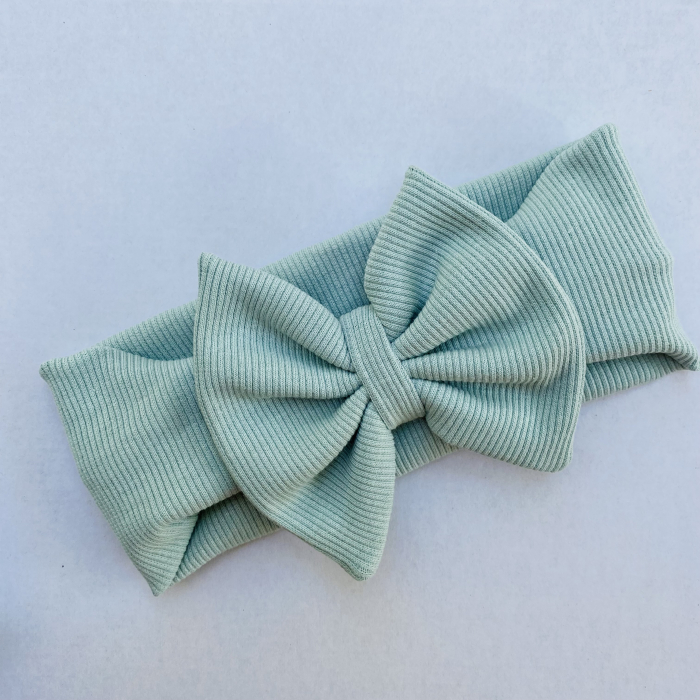 Audrey Seagreen Bow [1]