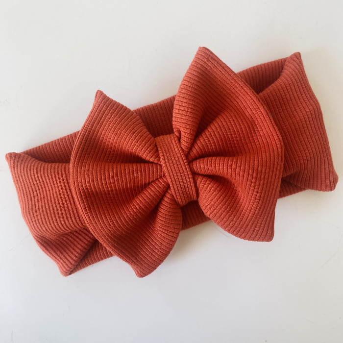 Audrey Orange Bow [1]