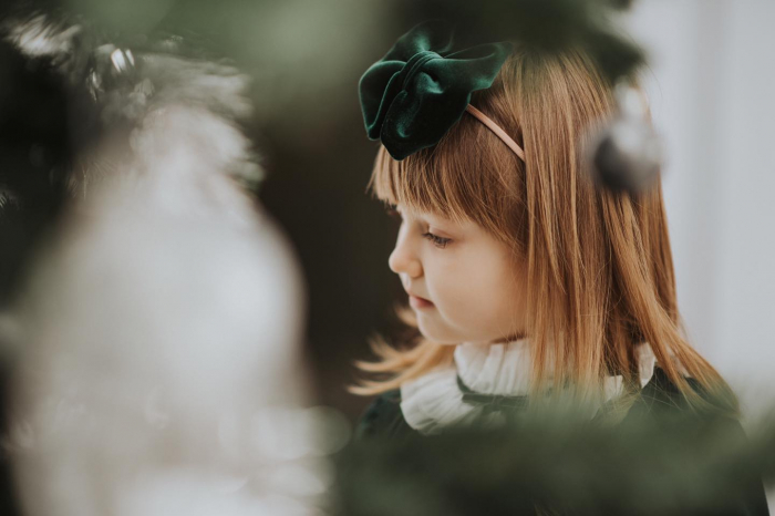 Carla Royal Green Bow [3]