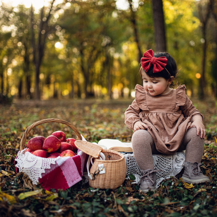 Karo Burnt Red Bow [4]