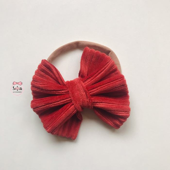 Karo Burnt Red Bow [2]