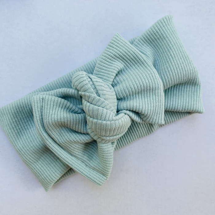 Sonia Knot Sea green Bow [1]