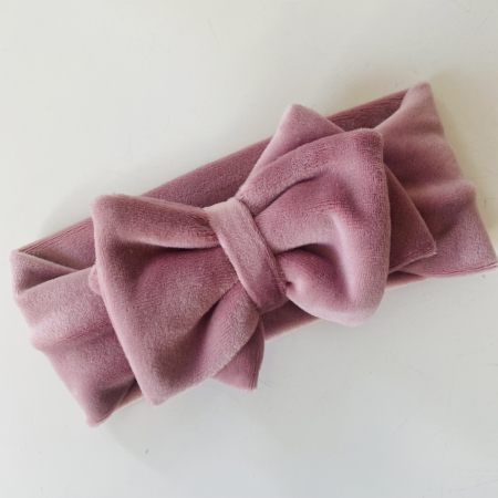 Velvet Collection - Sofia Royal Old Pink Bow