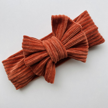 Caroline Collection - Caroline Rust Bow
